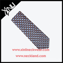 High Quality New Fashion Men Silk Custom Print Tie Hombres